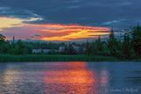 Clouded Sunrise Beyond Rideau Canal 90D115707