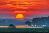 Sunrise Beyond Distant Rideau Canal 90D118344