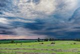Advancing Storm Beyond Harvested Field 90D119314