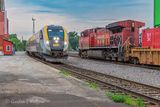 VIA Rail 41 Passing CPKC 113 (90D120539)