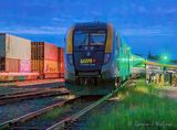 VIA Rail 641 Torontobound Departing 90D124207