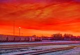 Sunrise At The Rail Yard 90D134761
