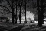 Smokin Smokehouse At Night 90D140454