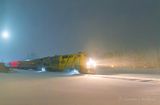 VIA Rail Train 41 In Snowstorm 90D141318