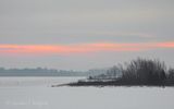 Clouded Sunrise Beyond Frozen Rideau Canal DSCN019051