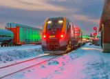 VIA Rail Train 41 Torontobound At Dawn 90D144808