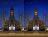 Canon 90D vs Apple iPhone 14 comparison2