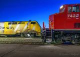 VIA Meets CPKC At Dawn 90D152276