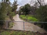 The swollen Saratoga Creek