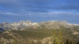 Morning view at Minarets Vista Point