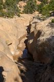 The entrance to the Willis Creek Slot Canyon