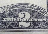Rare two dollar bill