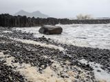 angry sea