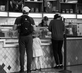 Shopping for Ice Cream on an unusually warm day in January