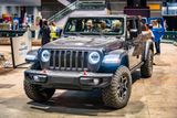 2023 Jeep Gladiator in the Granite Crystal Metallic paint color
