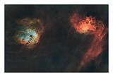 Flaming Star & Tadpole Nebulae