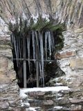 Brandenburg Castle (Lux) - medieval dungeon made even more forbidding with icicles