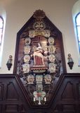 Eglise St Vincent - Weicherdange - Mater Dolorosa surrounded by 14 martyrs