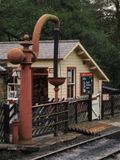 Goathland station - water spout