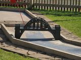 Beamish Museum - crazy golf - the Tyne Bridge