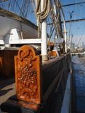 Cutty Sark - sculpted woodwork