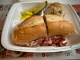 Tonys Famous Pastrami Sandwich
