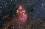 Cats Paw Nebula - NGC 6334 in Scorpius