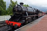 LMS Black 5 No.5025 in Aviemore Station 