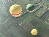 Hot air ballooning over Luxor West Bank