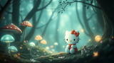 Light Pink Hello Kitty Wallpaper Download