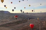 Hot Air Ballon -backlighting