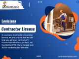 Louisiana Contractor License