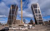 Puerta de Europa, Madrid.