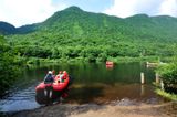 Promenade en rivire. Parc de la Jacques Cartier 