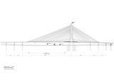Longitudinal Elevation Drawings by Zaha Hadid Architects