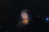 Messier 51 with a 24 scope