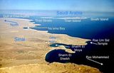 Popular dive sites around Sharm