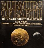 Murmurs of Earth by Carl Sagan with my underwater image 