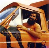 Driving a dive group in army surplus power wagon