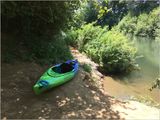 Luckiamute river paddlers access landing