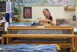 Fabric Artist on Open Studio Day
