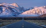 Sierra Peaks catching first light