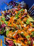 Smocked salmon salad