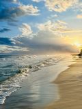 Sunset at the Gulf - portrait
