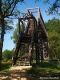 Landgoed Vilsteren: wandelbrug over het spoor