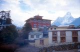 Tengboche monastry on our return down the valley