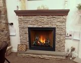 fireplace simulation stacked stone and darkened mantle.jpg