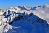 Spire Glacier, Spire Point, Dome Glacier, Dome Peak, Cascade Mountains, Washington 628   