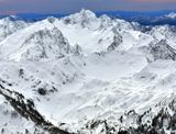 Mount Queets, Queets Glacier, Queets Basin, Olympic Mountains, Washington 949 