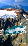 South SSouth Side of Bacon Peak, Lake and waterfalls, Hagan Peak, Mount Blum, Mount Shuksan, North Cascades Mountain, Washington